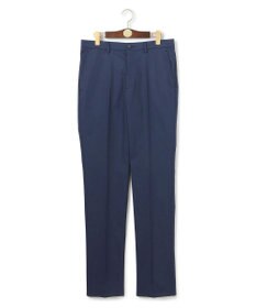 J.PRESS MEN 洗練されたデザインと機能性【ストレッチ】トリコチン ステムテーパード パンツ ネイビー系