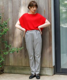 ANY L 【新色追加/洗濯機可/UVカット/ウエストゴム/ストレッチ】7daysデイリーパンツ