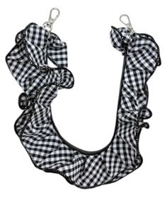 WEGO ギンガムフリルハンドストラップ