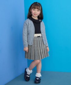 ANY KIDS ハート ニット カーディガン