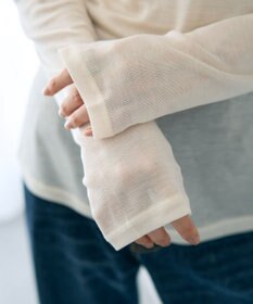 YECCA VECCA クルーネックシアーインナー