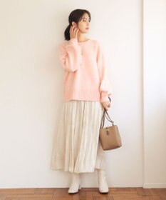 Green Parks ｆｕｗａっと袖パフニットプルオーバー