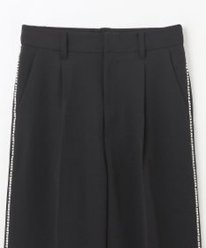 GRACE CONTINENTAL ラインストーンパンツ