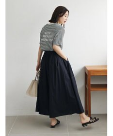 Green Parks インド綿 ボリュームポプリンスカート