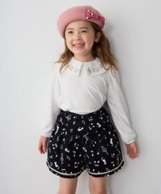 ANY KIDS パールリボンベレー帽