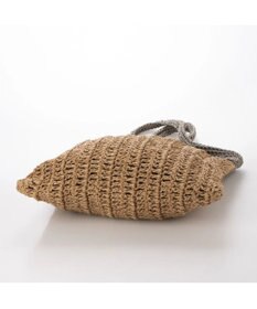 UNBILLION cachecache ペーパー切り替え横編みトートバッグ