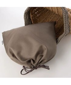 UNBILLION cachecache ペーパー切り替え横編みトートバッグ