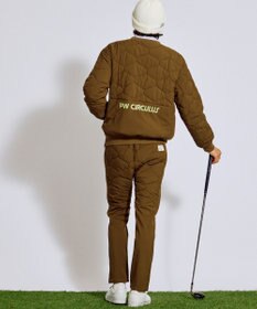 PW CIRCULUS 【撥水加工 / ストレッチ】【MEN】キルティング中綿プルオーバー ゴルフ