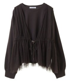 Green Parks ＳＥＴ２点　チュールベスト＋ロンＴＥＥ