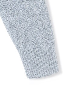 JOSEPH HOMME シルクバルキーハニカム　ジップアップニット