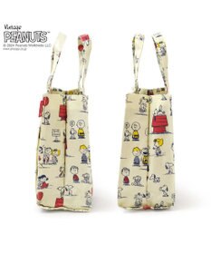 ROOTOTE 8600【スヌーピー】IP.スクエア.ラミネート.ピーナッツ-9H