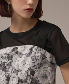 GRACE CONTINENTAL アンティークフラワーベアトップ