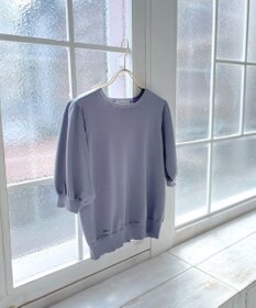 Feroux 【接触冷感・UVカット・洗える】クルーネックハーフスリーブ プルオーバー