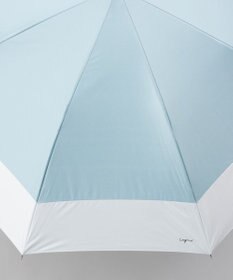AURORA 【Ungrid（アングリッド）】切継ぎロゴプリント晴雨兼用傘（長傘）