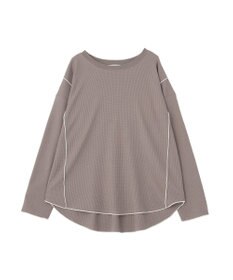 AMERICAN HOLIC 【WEB限定】ワッフル配色メロープルオーバー