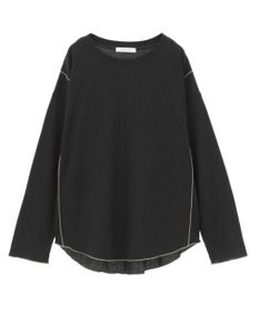 AMERICAN HOLIC 【WEB限定】ワッフル配色メロープルオーバー