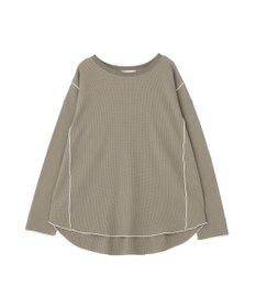 AMERICAN HOLIC 【WEB限定】ワッフル配色メロープルオーバー