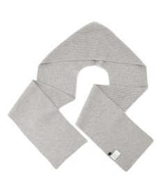 23区 【洗える】カシミヤブレンド フーディ ストール