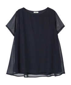 earth music&ecology シアードッキングＡラインチュニック