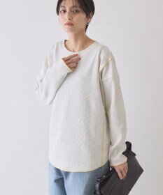 AMERICAN HOLIC 【WEB限定】ワッフル配色メロープルオーバー