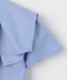 Feroux 【洗える】バイカラー ブラウス