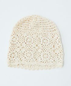 WEGO クロシェフラワービーニー