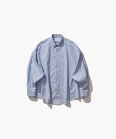 ATON GIZA COMPACT STRIPE | オーバーサイズシャツ