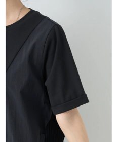 earth music&ecology プリーツドッキングチュニック