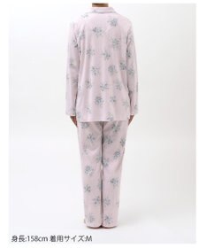 WACOAL リラックス＆スリープ  長袖 長ズボン パジャマ 綿100%(本体) WDX540 /ワコール