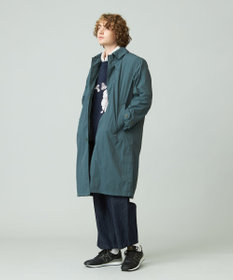 J.PRESS YORK STREET 【UNISEX】ナイロンワッシャーステンカラーコート