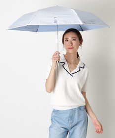 MOONBAT 【WEB限定】 POLO RALPH LAUREN（ポロ ラルフローレン） 晴雨兼用日傘 ワンポイントポロベア プリント 折りたたみ傘 ポーチタイプ 1級遮光/遮熱/遮光