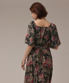 GRACE CONTINENTAL ヴィンテージフラワープリントワンピース