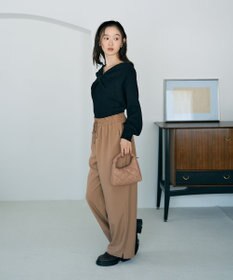 earth music&ecology スタッズキルトバッグ