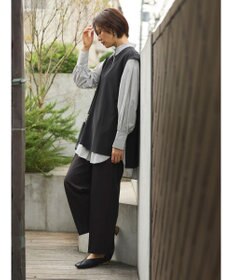 Green Parks きれいシルエットパンツ