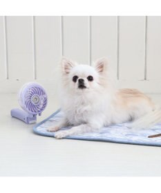 PET PARADISE 〔2023年モデル〕 ミニ 扇風機 ミスト ハンディファン 《ラベンダー》