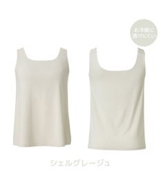 BRADELIS New York 【モアナモリーズ】森みなのオーガニックコットン混エアリーブラキャミ26
