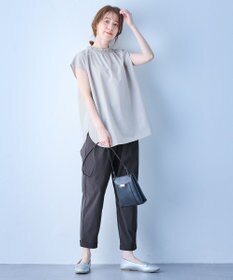 ANY 【抗菌防臭/速乾/手洗い可】エニィファンクション ノースリーブブラウス