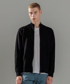 JOSEPH HOMME 【イージーケア】 ヴィスコースリンクス　ジップアップカーディガン