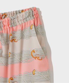 GRACE CONTINENTAL ロープボーダーパンツ