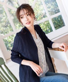 Tiaclasse 【UVケア・接触冷感】さらっと羽織れる膝丈ロングトッパーカーディガン