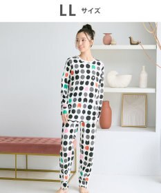 tsumori chisato SLEEP ツモリチサト パジャマ 綿100%(本体) 天竺素材 長袖 長ズボン レディース UDX598 /ワコール