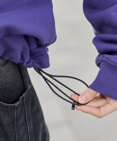 WEGO 【ユニセックス着用ITEM/MLサイズ展開/裏起毛】ショートドロストヘンリーネックプルオーバー