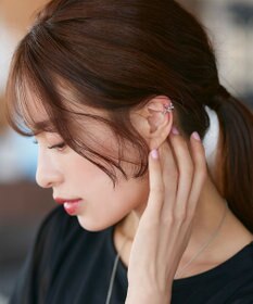 Tiaclasse 【選べる3種類】プラントモチーフイヤーカフ