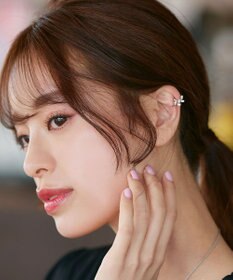 Tiaclasse 【選べる3種類】プラントモチーフイヤーカフ