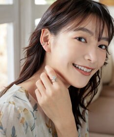 Tiaclasse 【選べる3種類】プラントモチーフイヤーカフ