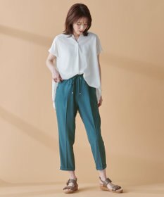 ANY 【洗濯機可】バックプリーツブラウス