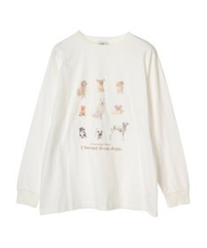 earth music&ecology アソートアニマルプリントロンＴｅｅ