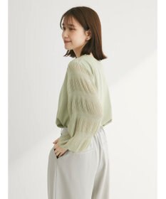 Green Parks マジョリカスリーブカットプルオーバー