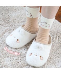 Mother garden 【2/15(日)で販売終了】 マザーガーデンMOLANG モラン ふわふわ ルームシューズ 23cm~25cm