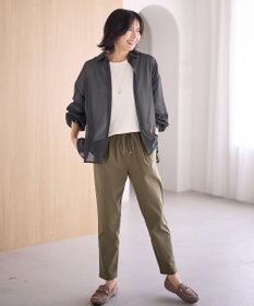 ANY L 【洗濯機可】シアーシャツ